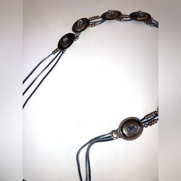 🔴 Black Friday SALE 
Vintage Western Boho Fringe Belt Coastal Cowgirl - Picture 4 of 5